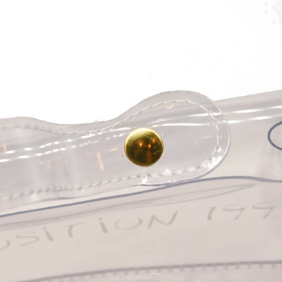 Hermes Vinyl Souvenir De L'Exposition Kelly Transparent