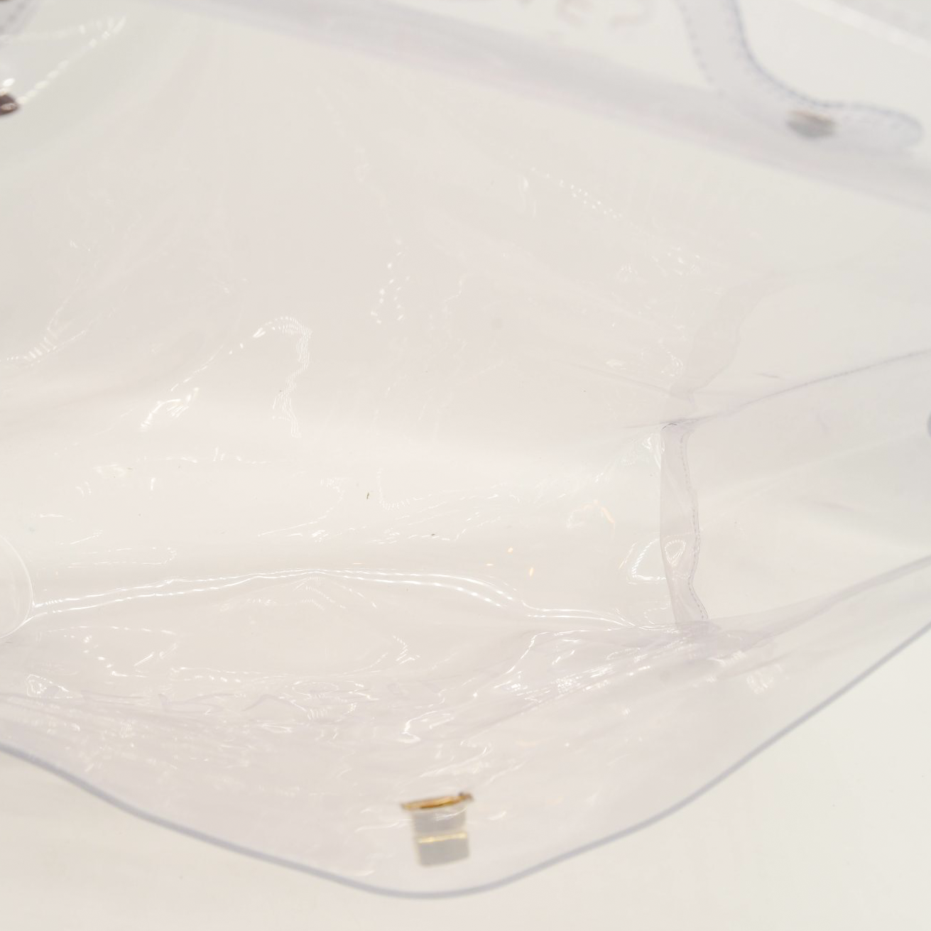 Hermes Vinyl Souvenir De L'Exposition Kelly Transparent