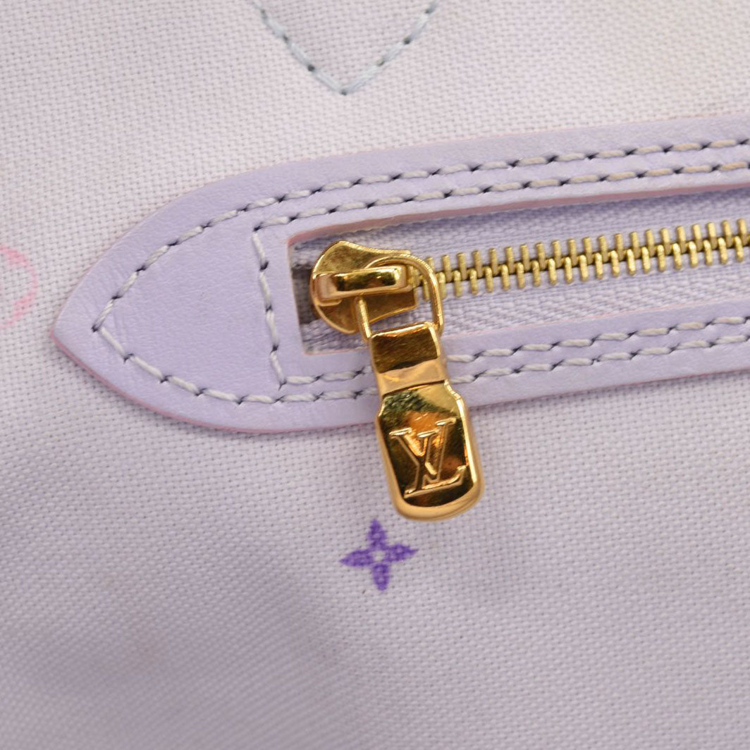 LOUIS VUITTON Monogram Giant Spring In The City Neverfull MM Sunrise Pastel