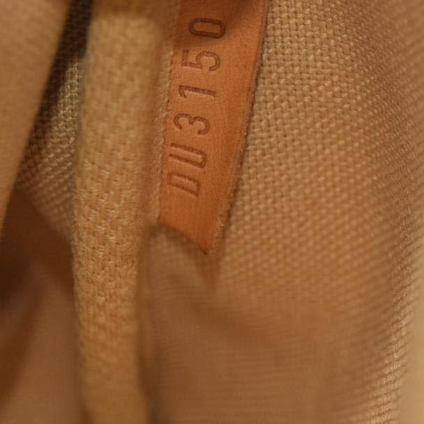 LOUIS VUITTON Damier Azur Eva Clutch DU3150