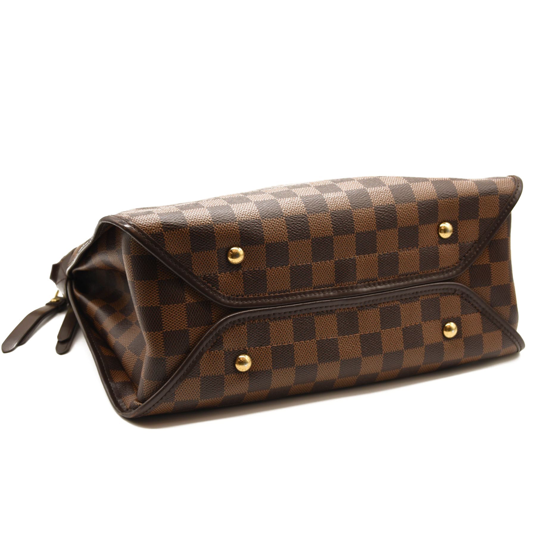 $1780 LOUIS VUITTON Damier Ebene Duomo Messenger