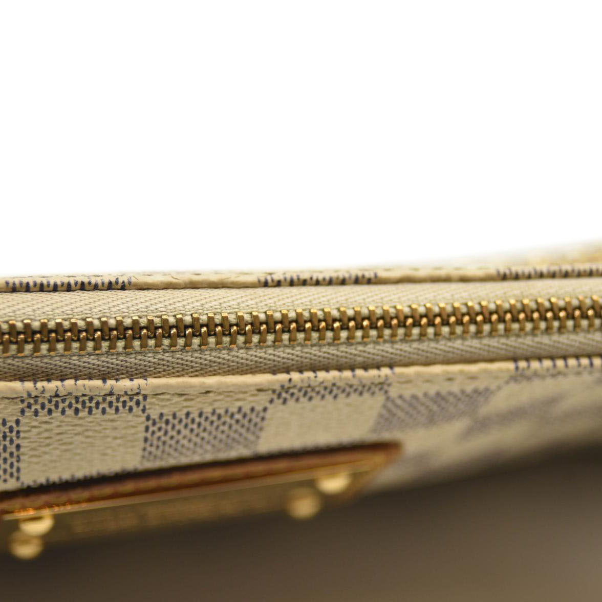 LOUIS VUITTON Damier Azur Eva Clutch DU3150