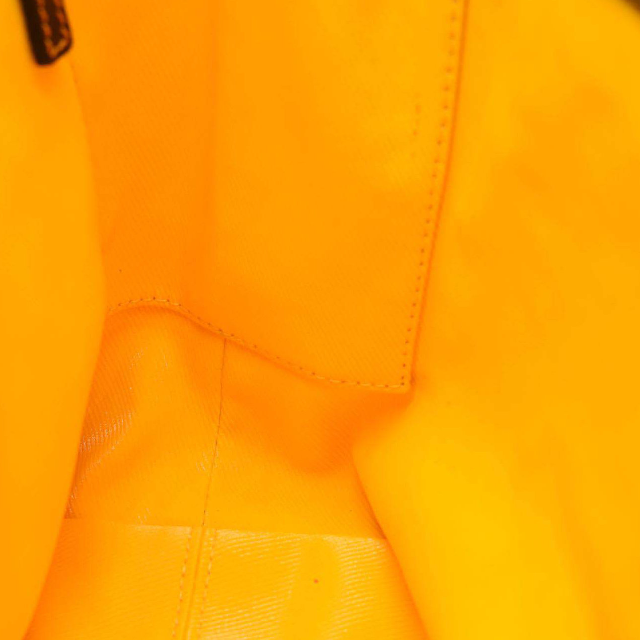 FENDI Zucca Spalmati Roll Tote Brown Coated Canvas