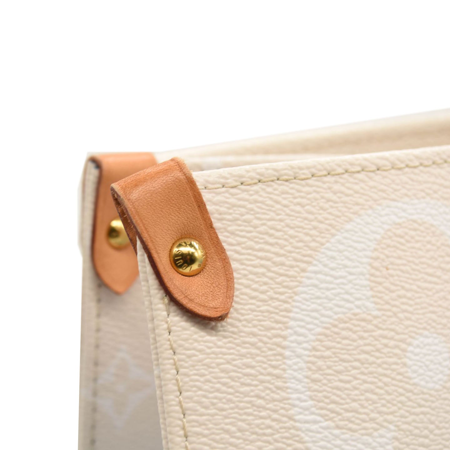 LOUIS VUITTON Monogram Giant By The Pool Onthego GM Blue