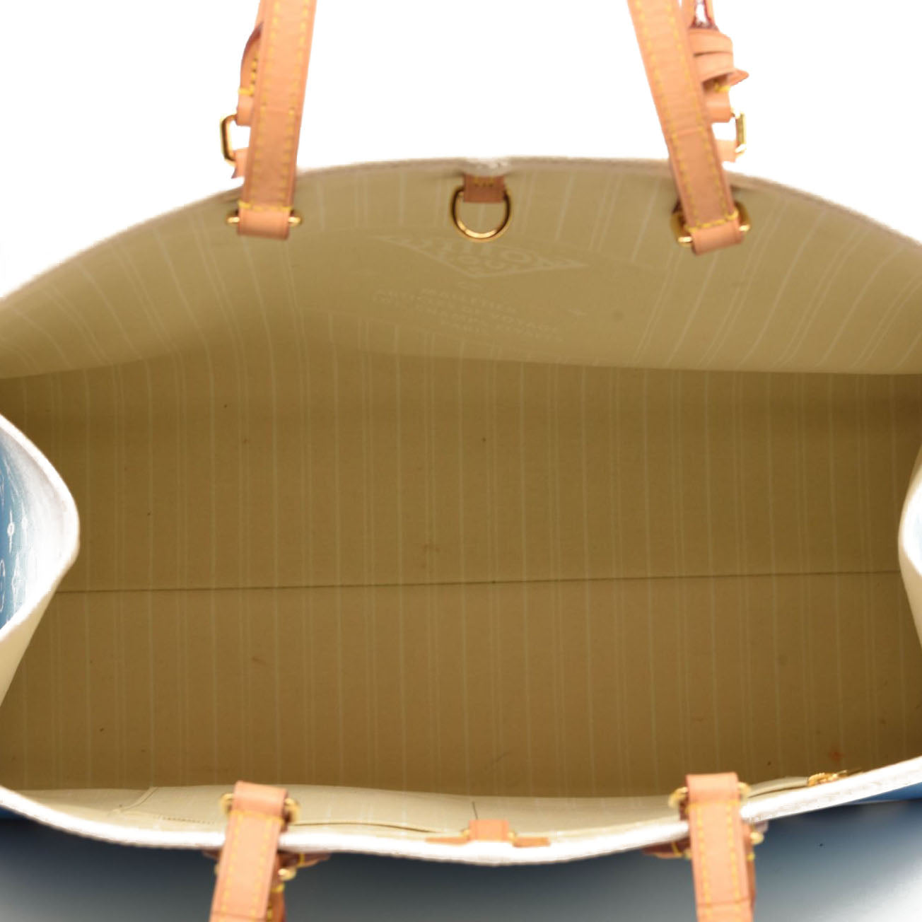 LOUIS VUITTON Monogram Giant By The Pool Onthego GM Blue