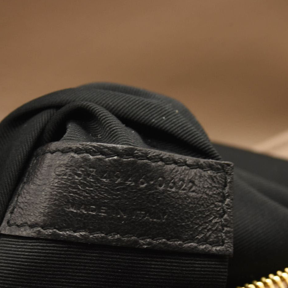 NEW $3450 SAINT LAURENT Suede Y Quilted Monogram Medium Loulou Chain Satchel Beige