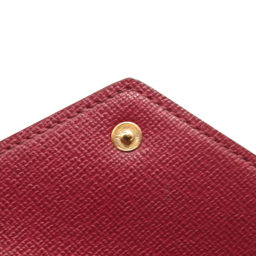 LOUIS VUITTON Monogram Victorine Wallet Fuchsia