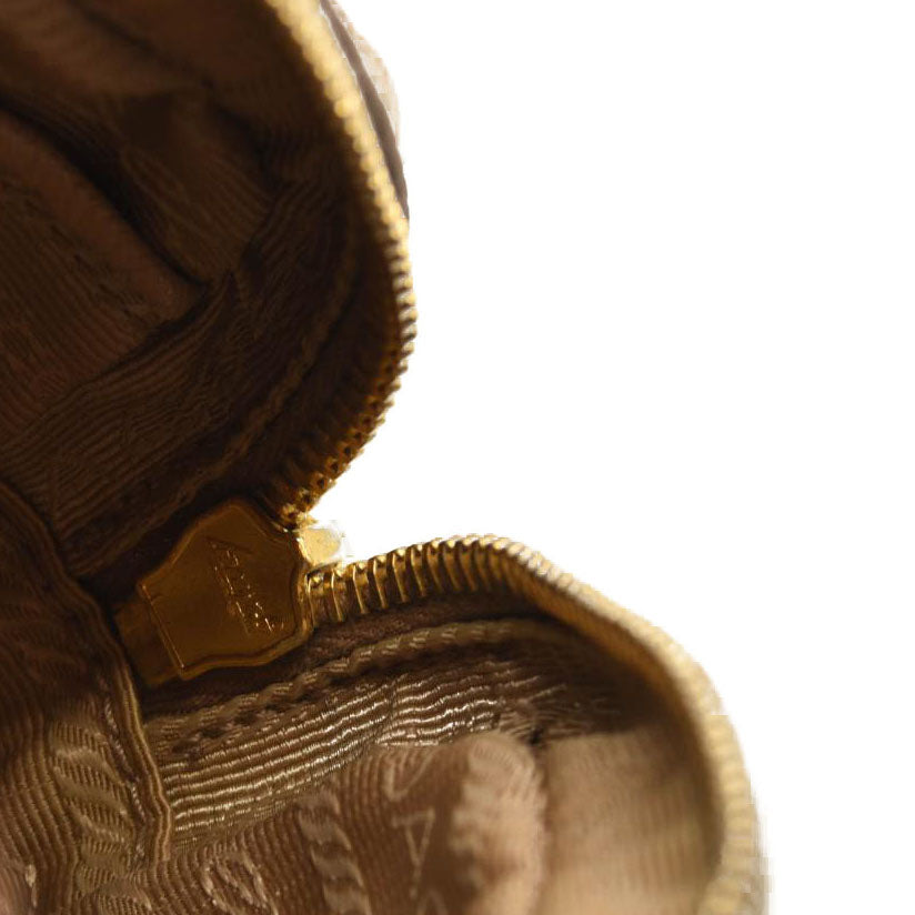 Prada Saffiano Mini Camera Crossbody Beige