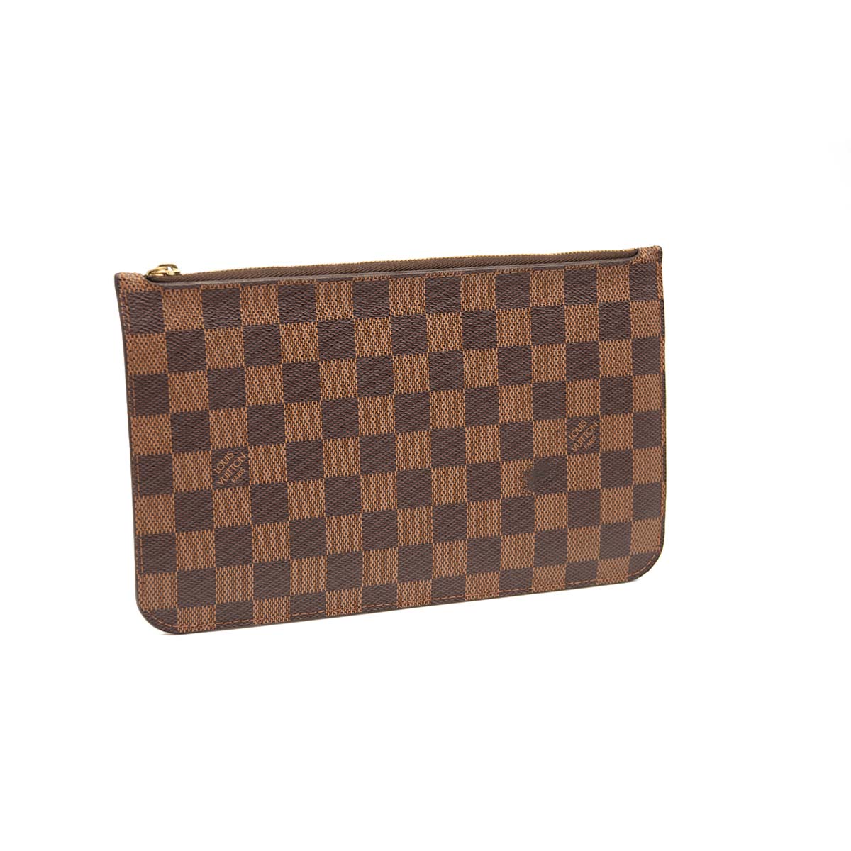 USED Louis Vuitton Damier Ebene Neverfull PM Pochette