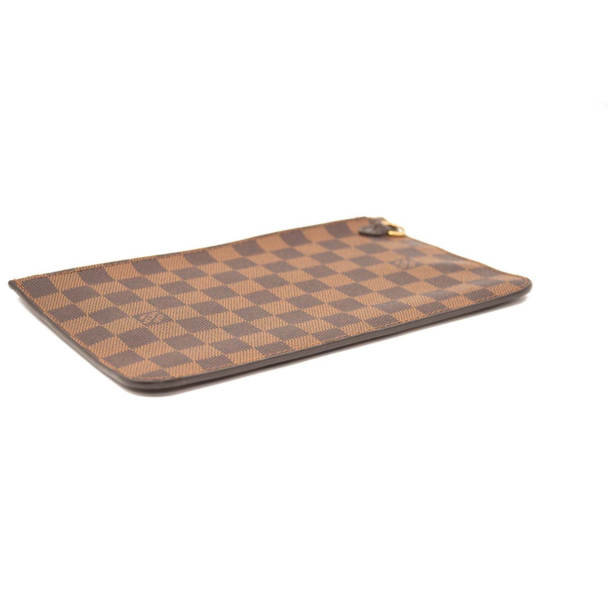 USED Louis Vuitton Damier Ebene Neverfull PM Pochette