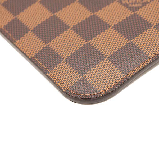 USED Louis Vuitton Damier Ebene Neverfull PM Pochette