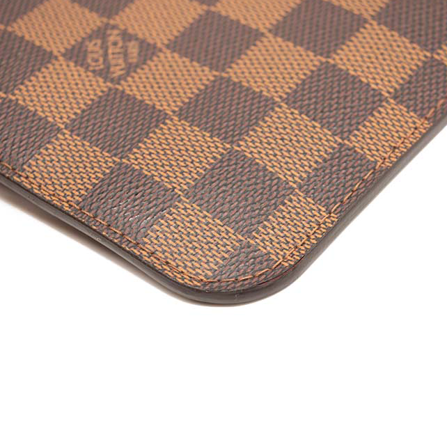 USED Louis Vuitton Damier Ebene Neverfull PM Pochette