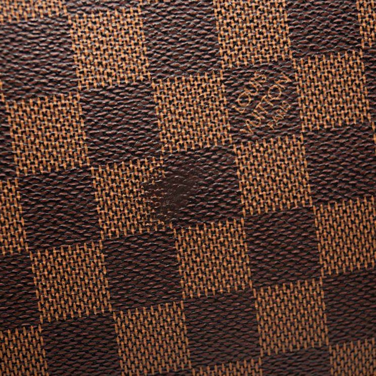 USED Louis Vuitton Damier Ebene Neverfull PM Pochette