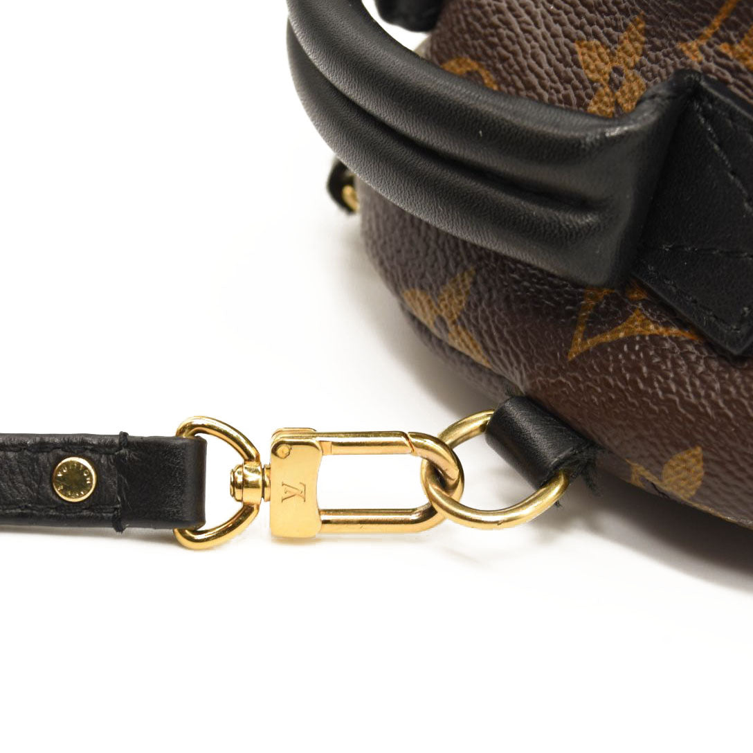 $2440 LOUIS VUITTON Monogram Palm Springs Backpack Mini
