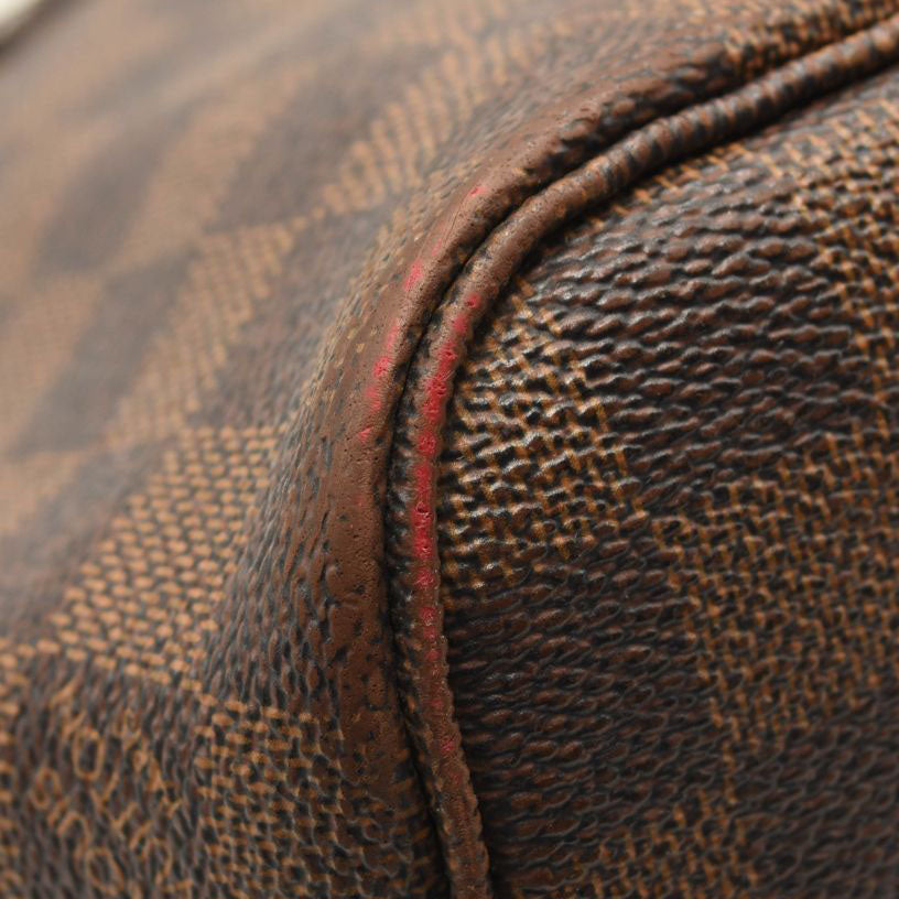 USED 2008 LOUIS VUITTON Damier Ebene Neverfull PM VI4068