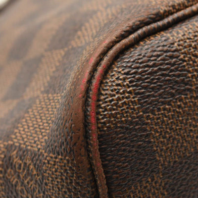 USED 2008 LOUIS VUITTON Damier Ebene Neverfull PM VI4068