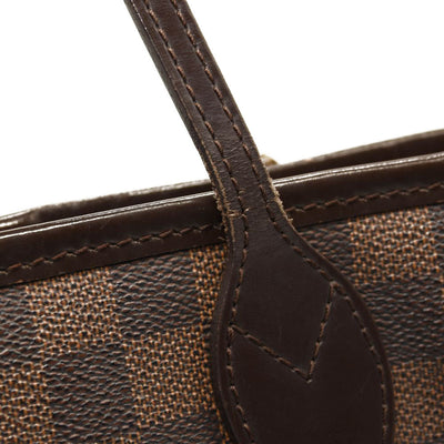 USED 2008 LOUIS VUITTON Damier Ebene Neverfull PM VI4068