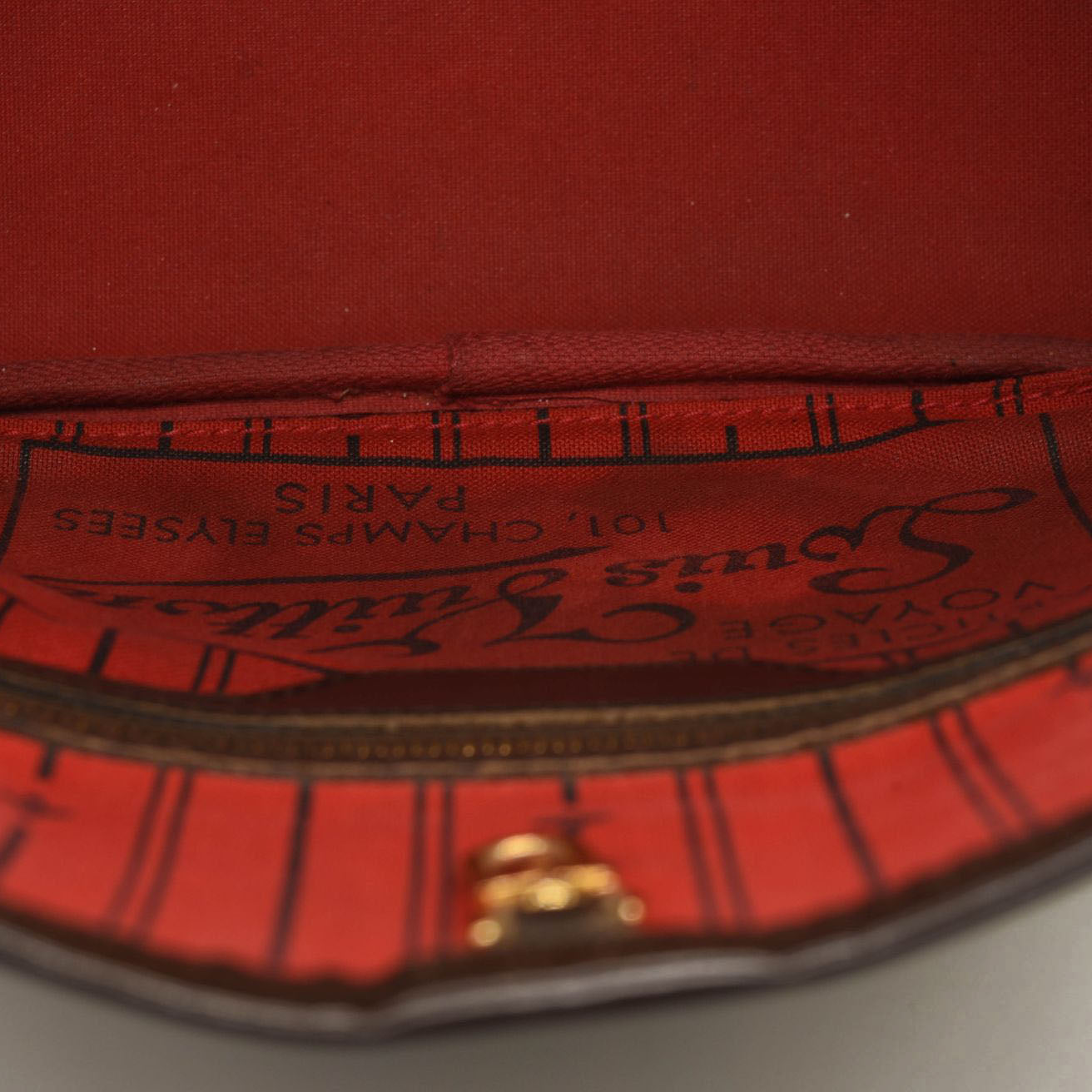 USED 2008 LOUIS VUITTON Damier Ebene Neverfull PM VI4068