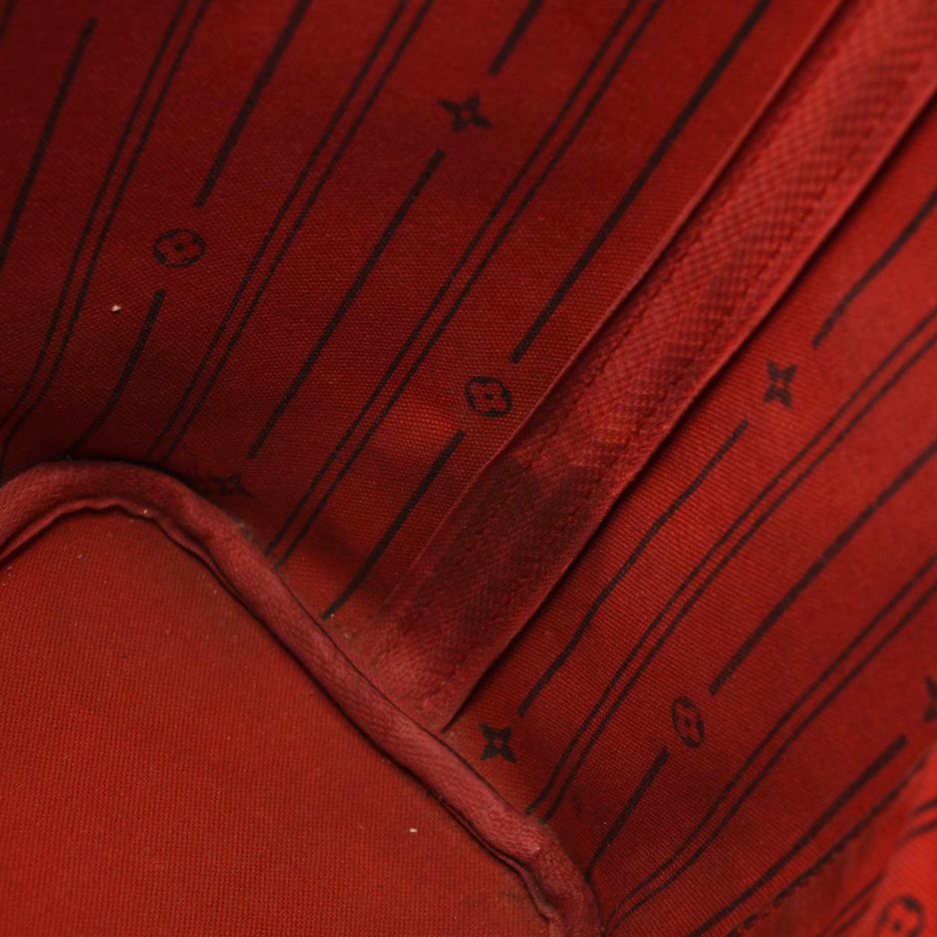 USED 2008 LOUIS VUITTON Damier Ebene Neverfull PM VI4068