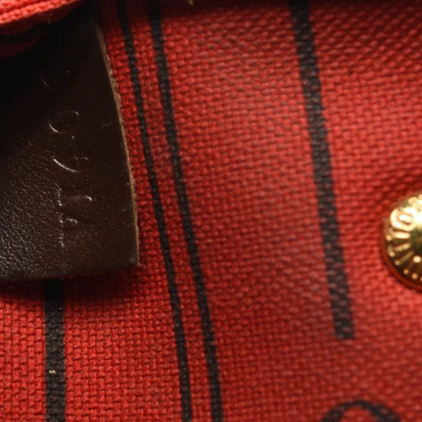 USED 2008 LOUIS VUITTON Damier Ebene Neverfull PM VI4068