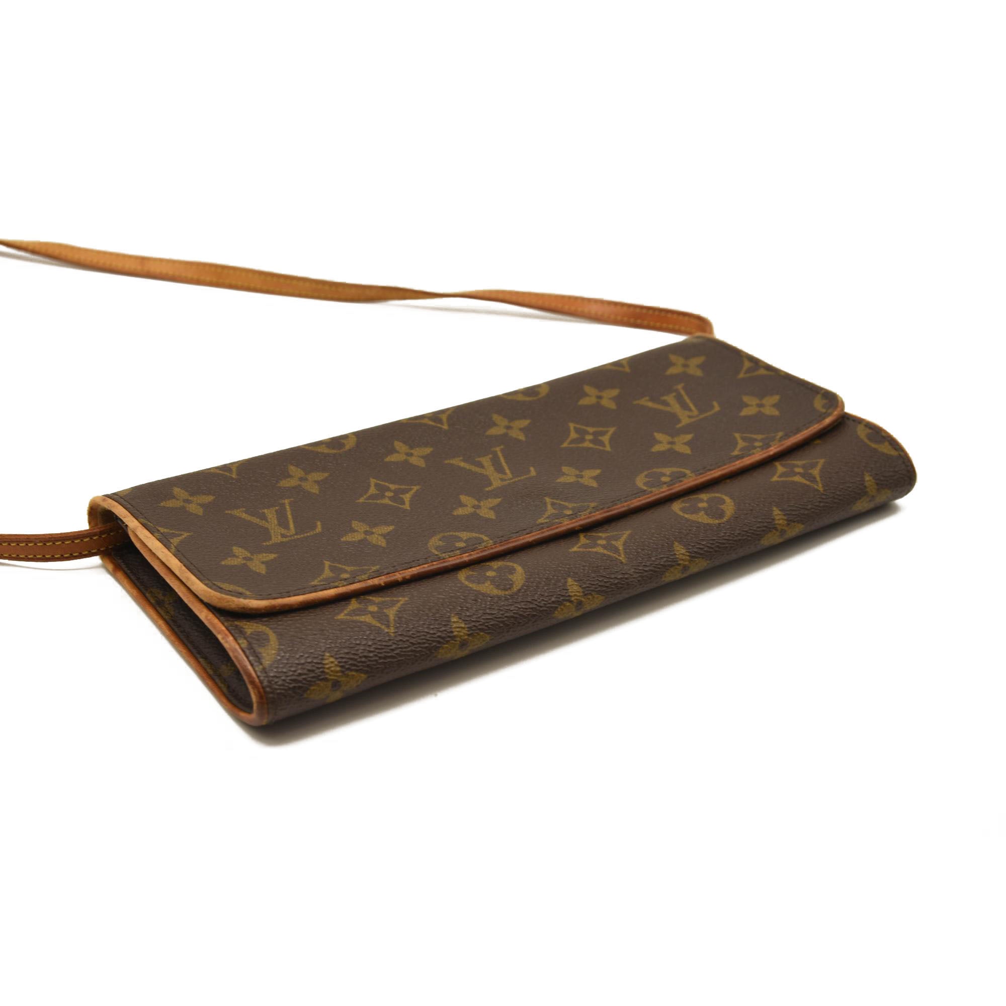 Louis Vuitton Monogram Pochette Twin GM