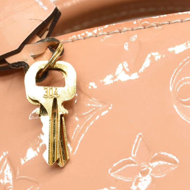 Louis Vuitton Vernis Montaigne BB Rose Ballerine