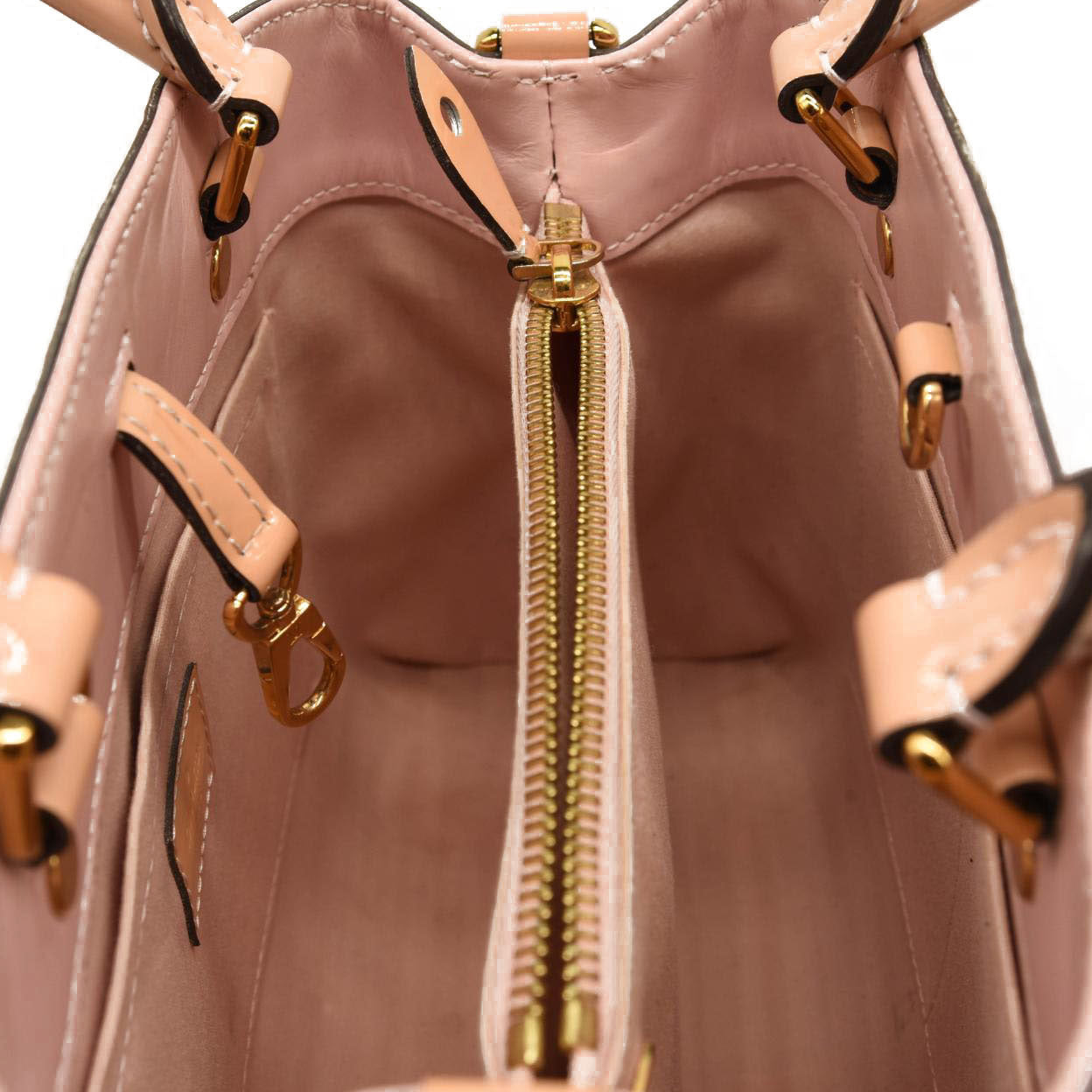 Louis Vuitton Vernis Montaigne BB Rose Ballerine