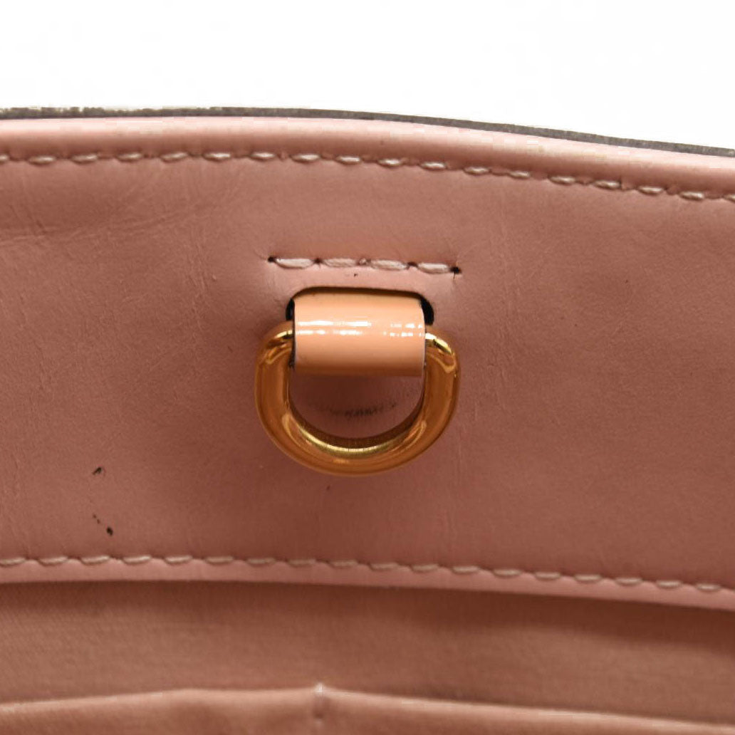 Louis Vuitton Vernis Montaigne BB Rose Ballerine