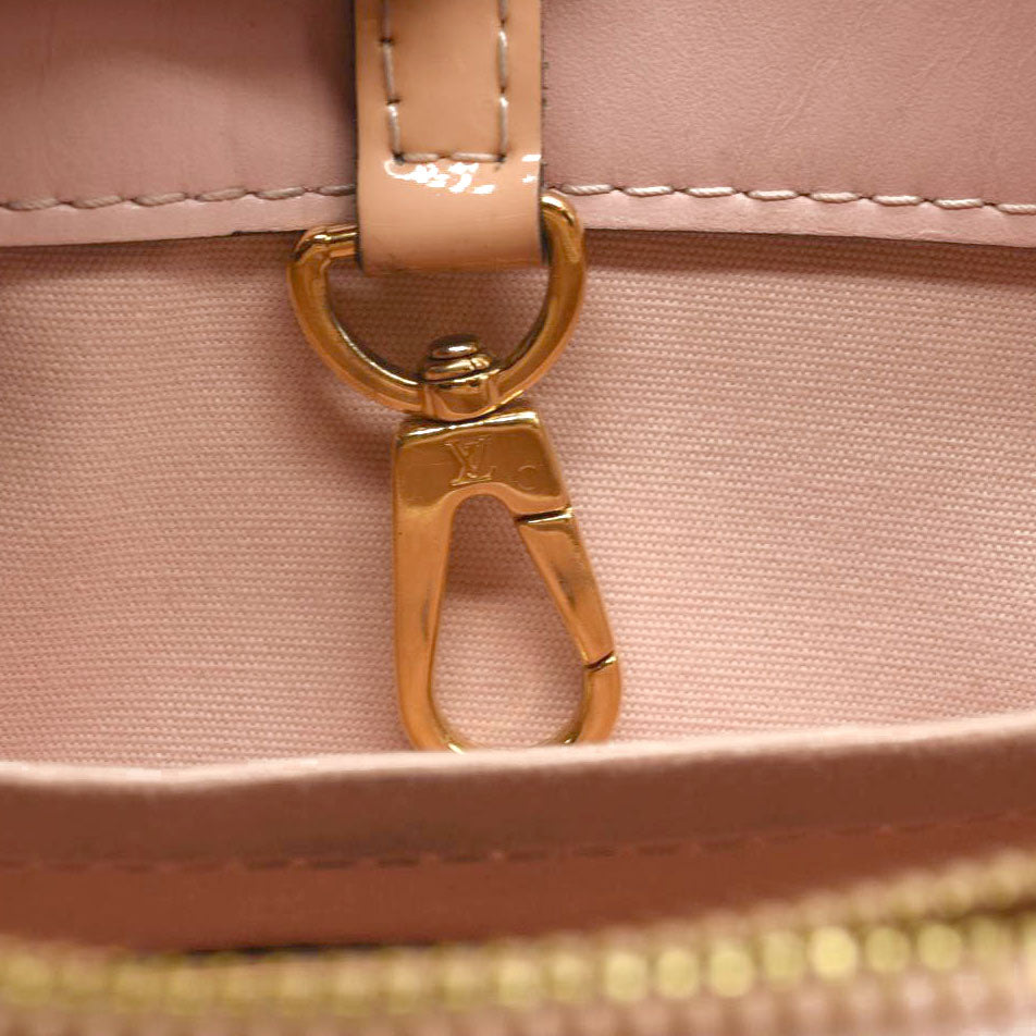 Louis Vuitton Vernis Montaigne BB Rose Ballerine