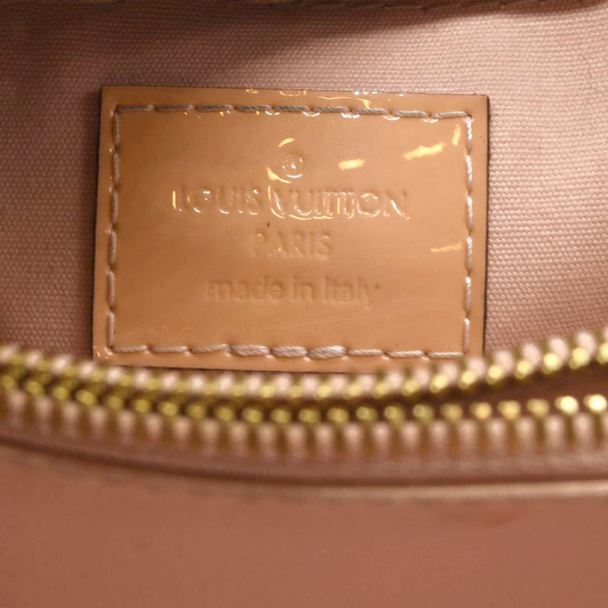 Louis Vuitton Vernis Montaigne BB Rose Ballerine