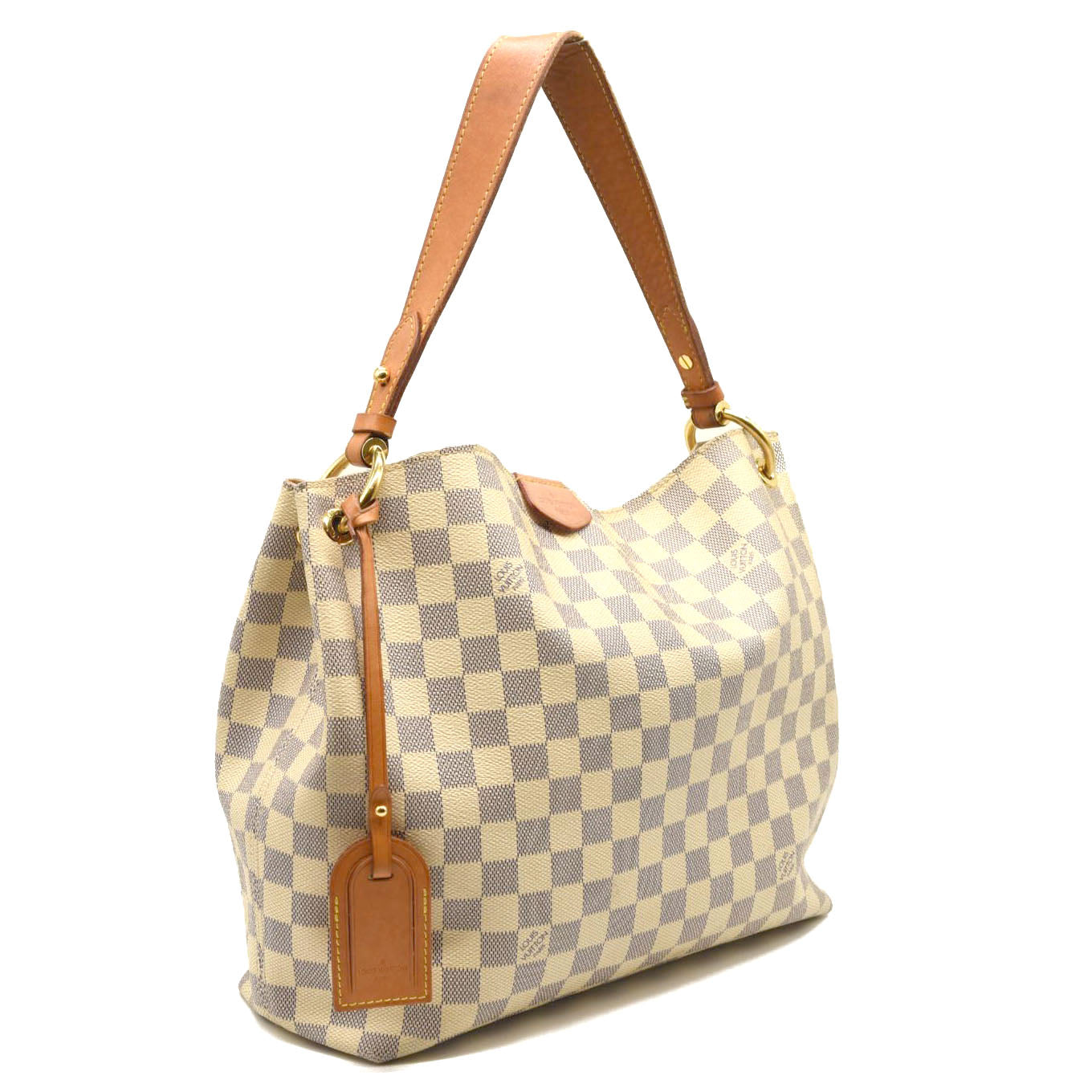 LOUIS VUITTON Damier Azur Graceful PM Tote