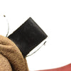 GUCCI GG Supreme Monogram Calfskin Small Padlock Shoulder Bag Beige Hibiscus Red New Rosette