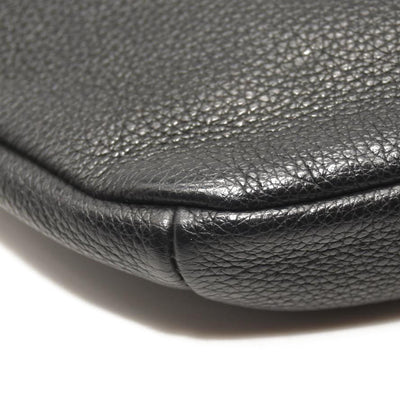 Gucci Grained Calfskin Small Logo Belt Bag Black