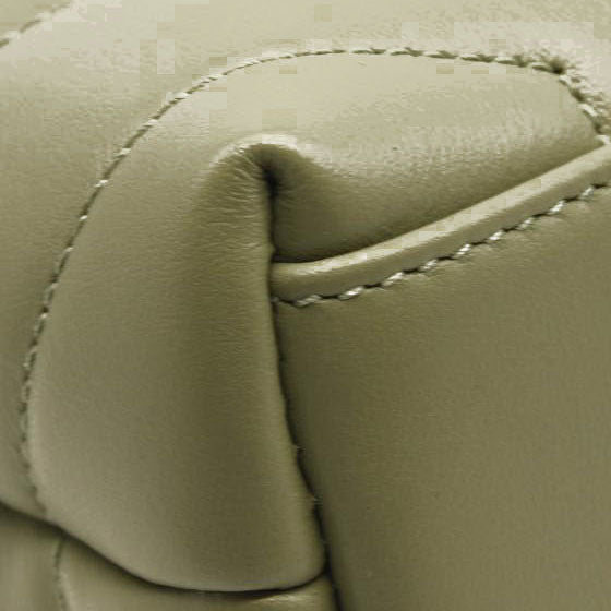 NEW Saint Laurent Toy Loulou Strap Bag in Quilted Y Shoulder Bag Sage Green