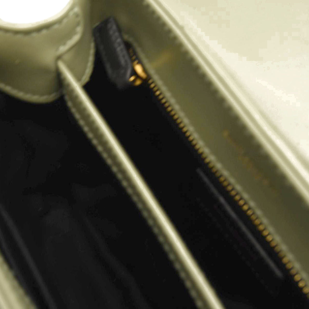 NEW Saint Laurent Toy Loulou Strap Bag in Quilted Y Shoulder Bag Sage Green