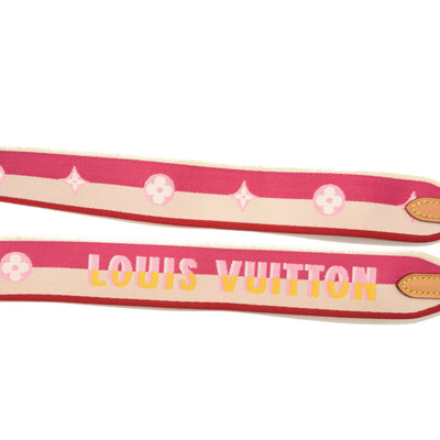 LOUIS VUITTON Jacquard Speedy Bandouliere 20 Shoulder Strap Fuchsia