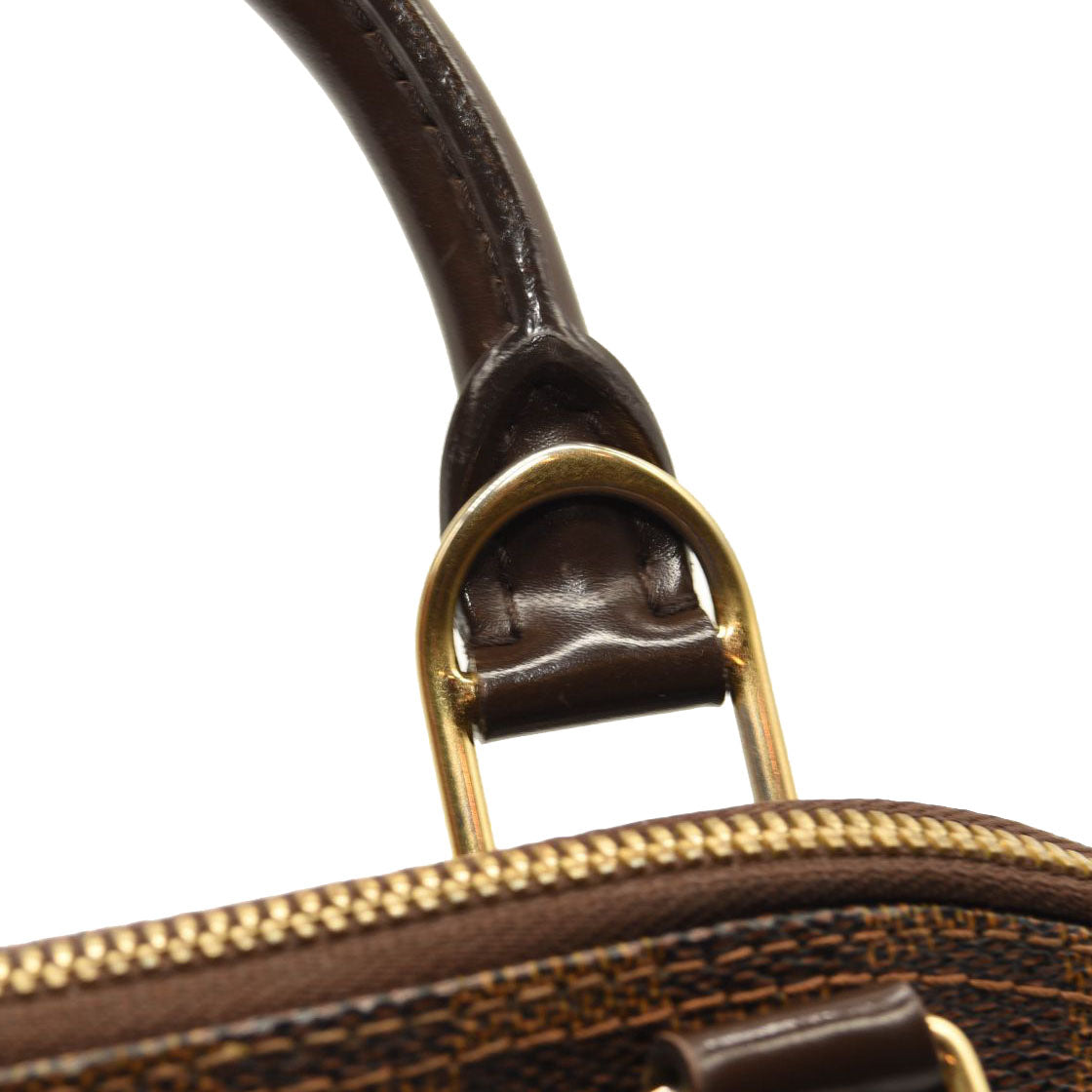 Louis Vuitton Damier Ebene Alma BB Handbag Satchel 