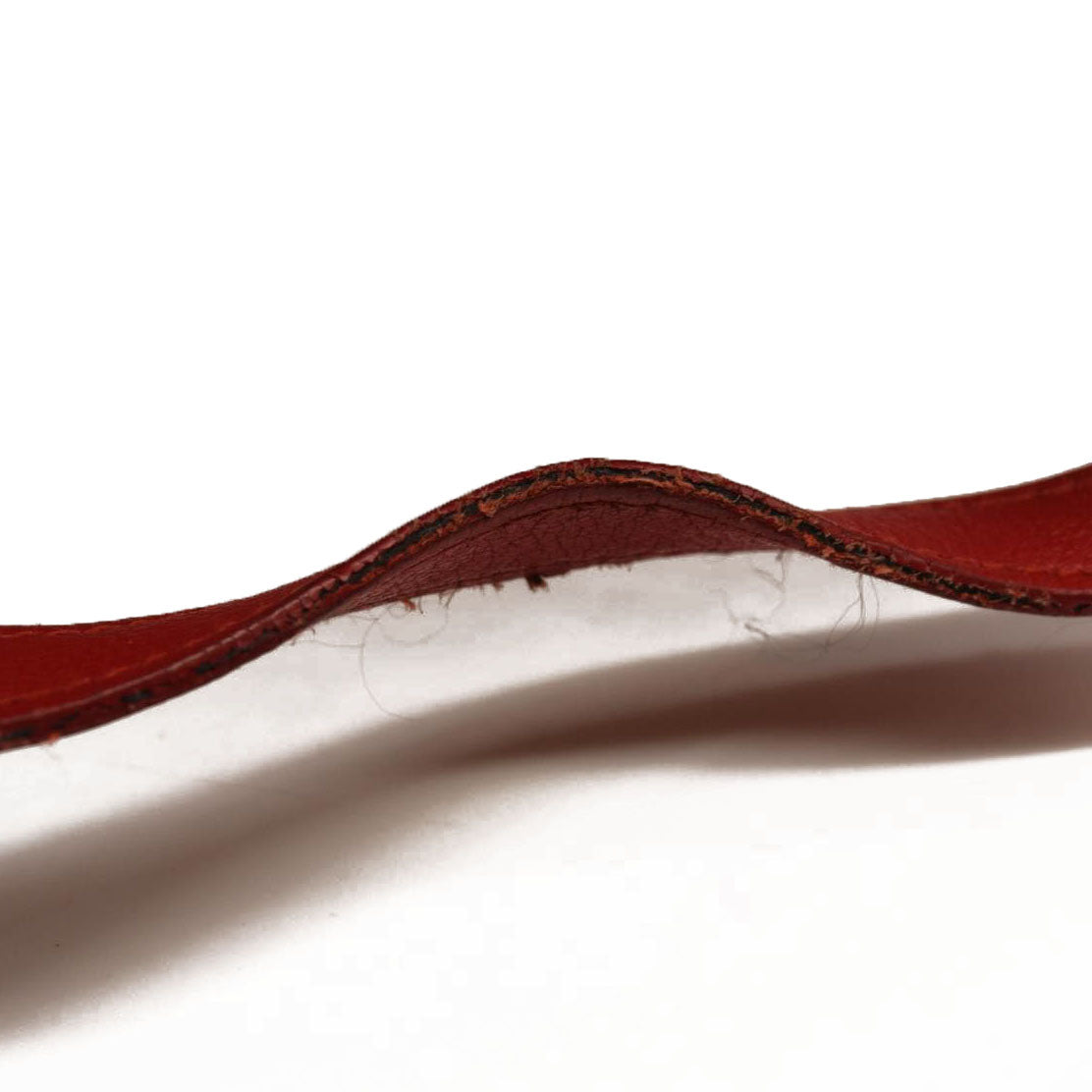 USED Saint Laurent Calfskin Large Shopping Tote Red