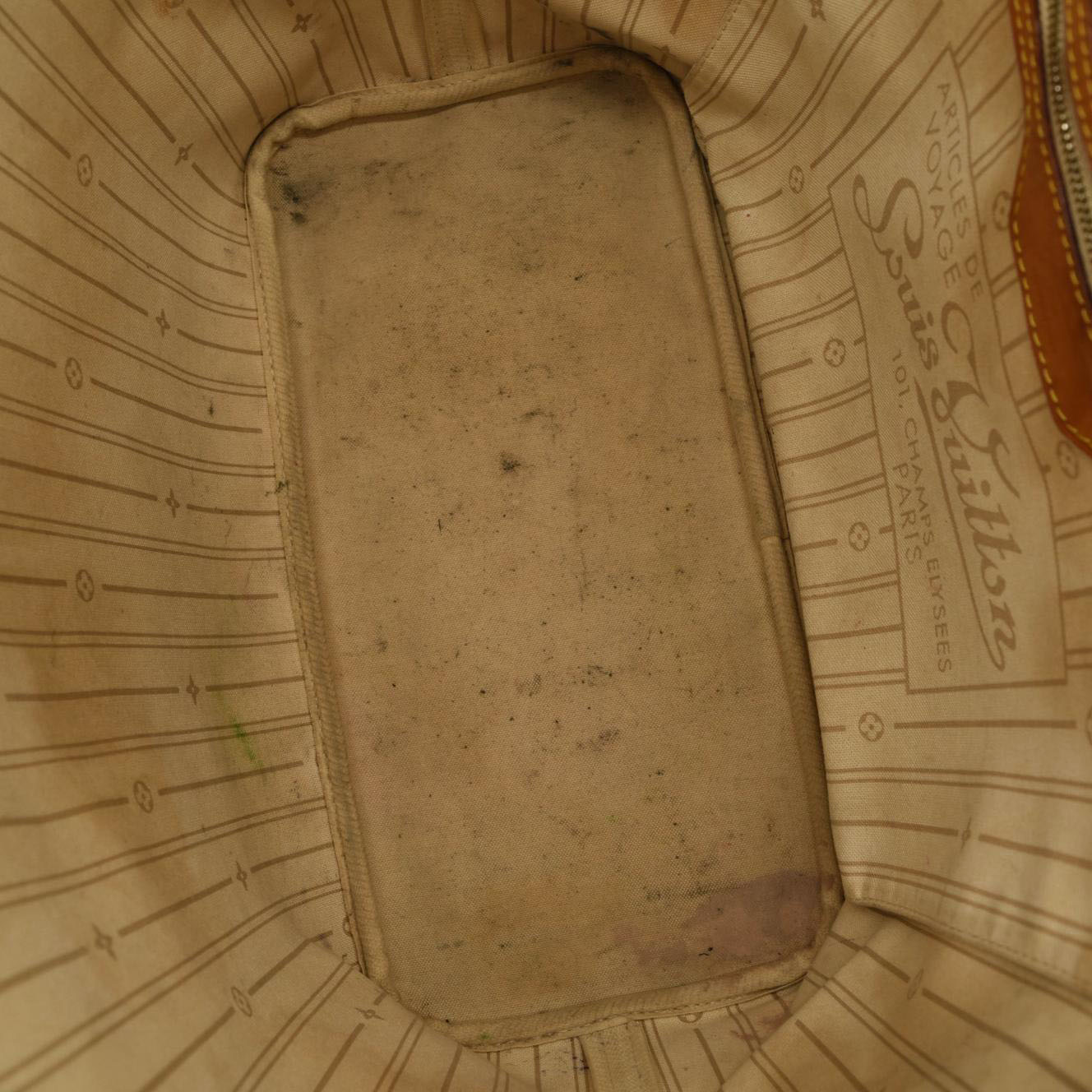 LOUIS VUITTON Damier Azur Neverfull MM AR3172