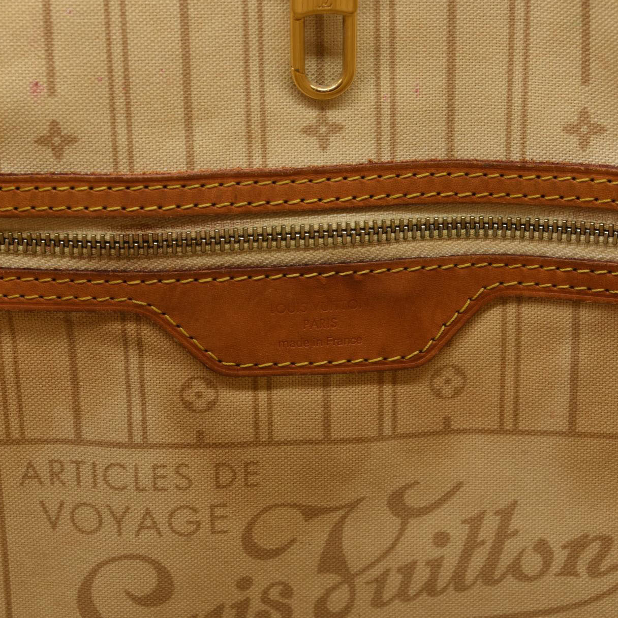 LOUIS VUITTON Damier Azur Neverfull MM AR3172