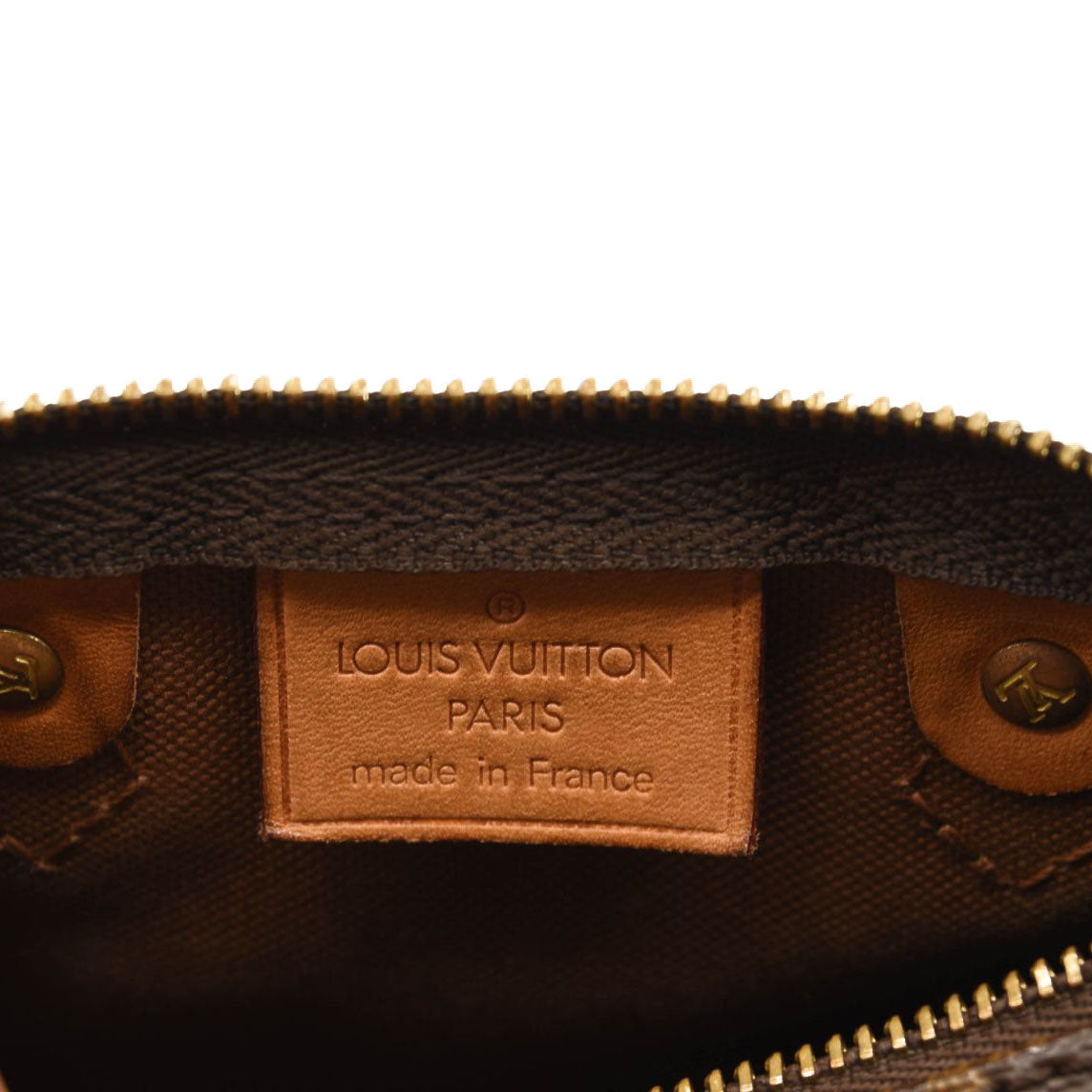 USED $1760 LOUIS VUITTON Monogram Nano Speedy