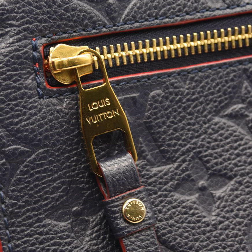 Authentic Louis Vuitton Pochette Metis Empreinte Navy, Luxury