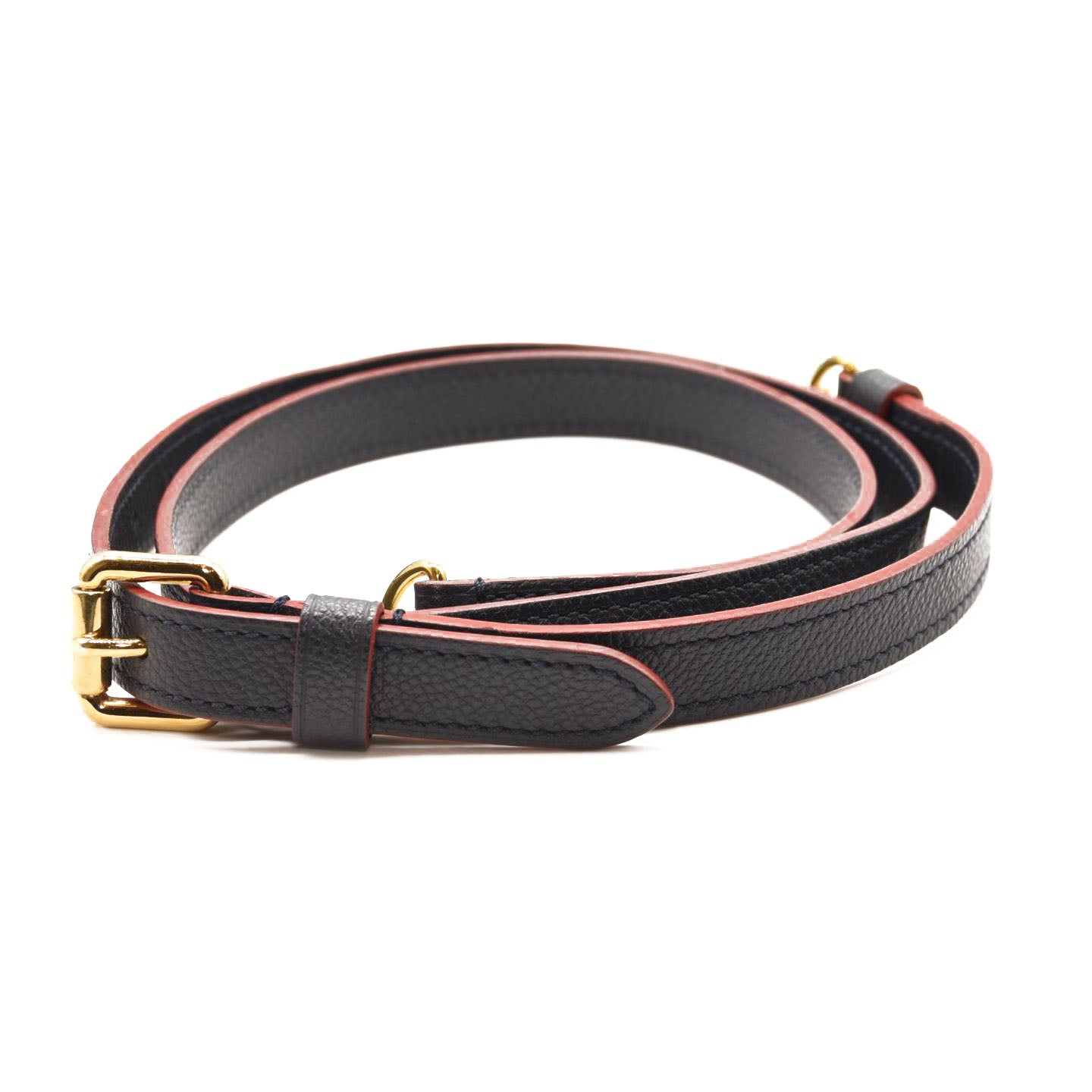 Brown - Luxury Designer Monogram Empreinte Leather Dog Collar