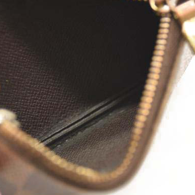 LOUIS VUITTON Damier Ebene Key Pouch