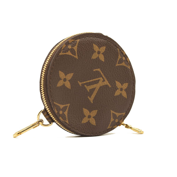 PRELOVED Louis Vuitton Monogram Multi Pochette Accessories Round Coin Key  Pouch G9JKQ8C