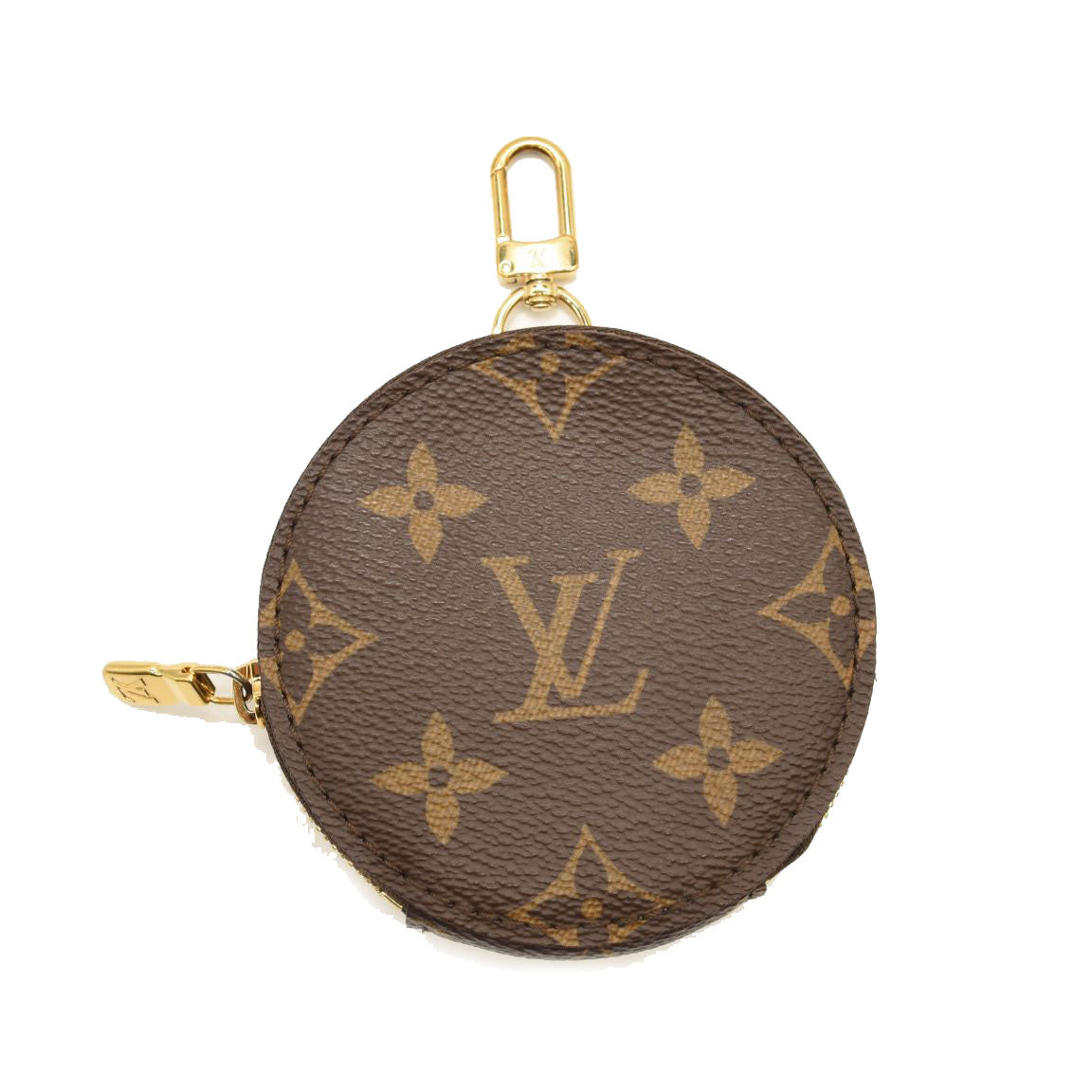 Louis Vuitton Monogram Multi-Pochette Accessories Round Coin Purse