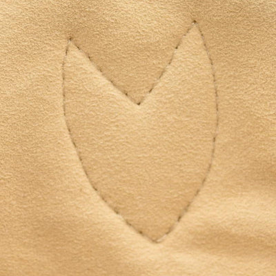 LOUIS VUITTON Empreinte Monogram Giant Neverfull MM Cream