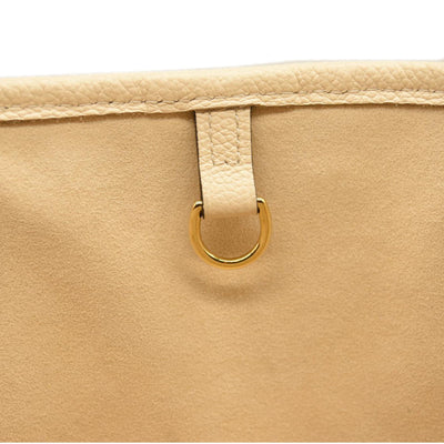 LOUIS VUITTON Empreinte Monogram Giant Neverfull MM Cream