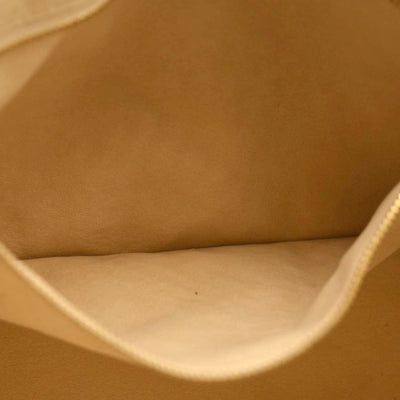 LOUIS VUITTON Empreinte Monogram Giant Neverfull MM Cream