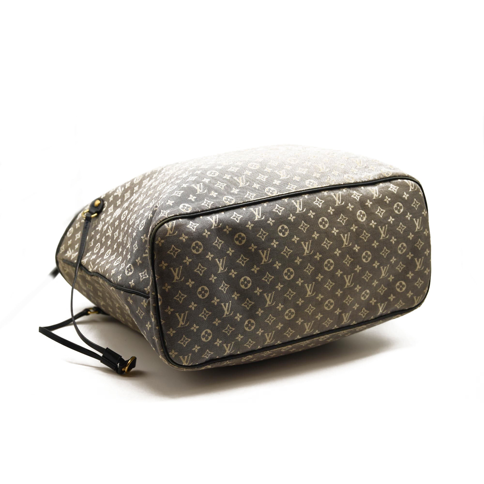 USED Louis Vuitton Monogram Idylle Neverfull MM Encre